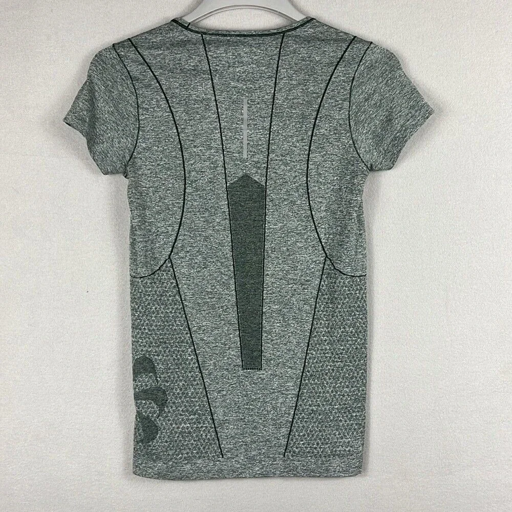 Nike Dri-Fit‎ Short Sleeve Running Active Top Women's Size Small Grey